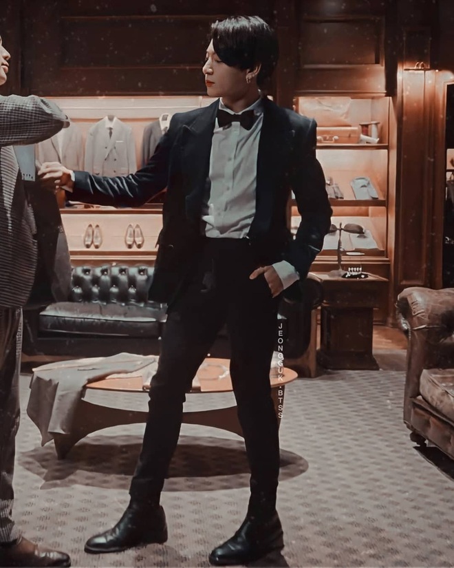 Jin và Jungkook (BTS) quay quảng cáo mà tưởng quay phim Kingsman, visual 2 nam thần đẹp trai nhất thế giới thành chủ đề nóng - Ảnh 7.