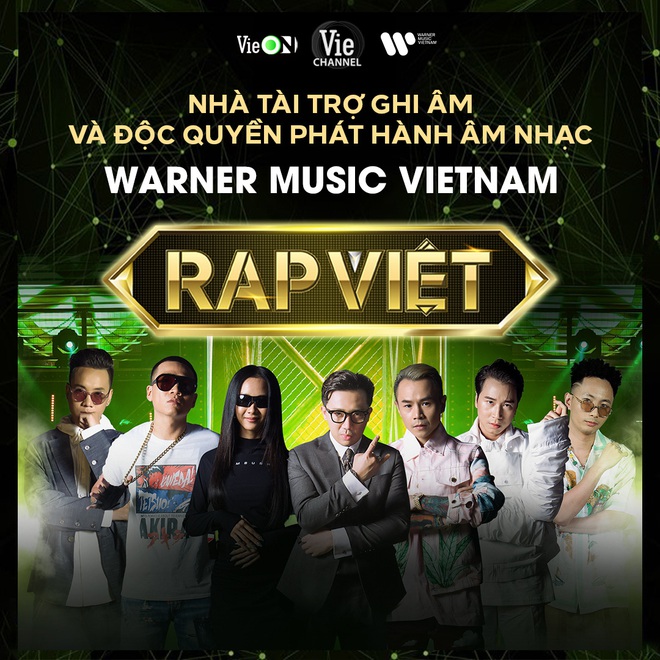 Warner Music Vietnam sẽ độc quyền phát hành các ca khúc trong Rap Việt, fan tha hồ nghe bản thu âm cực xịn rồi nhé! - Ảnh 3.