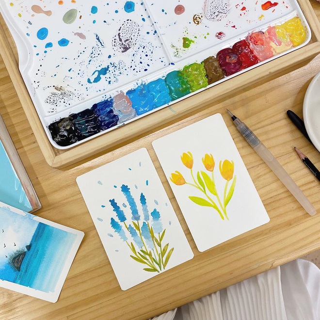 Chỉ 49k mà khiến phòng ốc nghệ nghệ như Hàn Quốc, thẻ tranh treo tường chính là món decor hội nghiện nhà phải sắm - Ảnh 6.