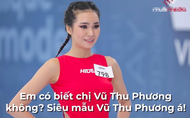 Next Top Model: Gái xinh tên độc Huỳnh Thị Biết Điều cosplay siêu mẫu Vũ Thu Phương - Ảnh 3.