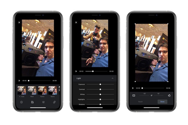 Google Photos trên iOS có cập nhật mới, chỉnh sửa video cực mượt mà, xịn xò - Ảnh 2.