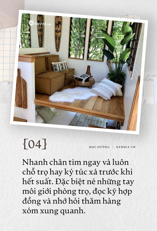 12 điều sinh viên cần nhớ kỹ: Tiền bạc dù là bạn thân cũng phải sòng phẳng, đi tìm trọ nhớ hỏi bà hàng xóm! - Ảnh 4.