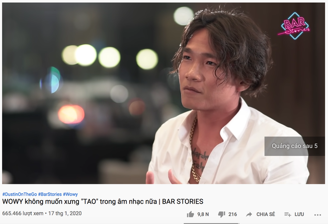 Rap Việt ngày càng hot, kéo theo lượt view tăng vọt của Bar Stories Wowy, Suboi - Ảnh 2.
