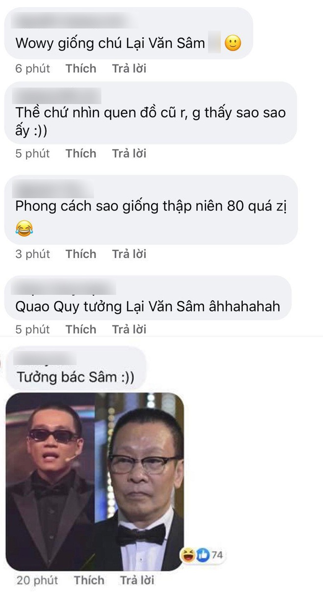 Wowy vui mừng vì được thay đồ mới ở Rap Việt, fan vào nói giống... MC Lại Văn Sâm - Ảnh 4.