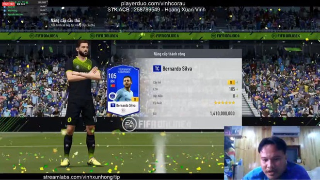 FIFA Online 4: Vinh Râu FAPTV livestream nâng cấp thành công thẻ  10 đầu tiên, Akira Phan phải vào xin ngay bí kíp - Ảnh 8.