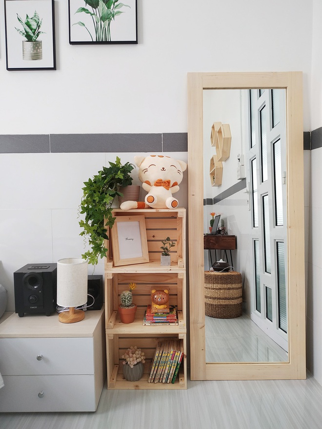 Bỏ 10 triệu đồng tập tành decor phòng ngủ, chàng trai giờ có cả loạt góc sống ảo ra gì này nọ  - Ảnh 10.