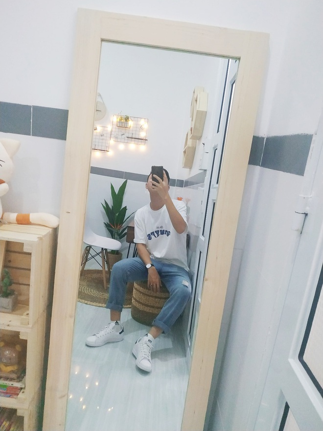 Bỏ 10 triệu đồng tập tành decor phòng ngủ, chàng trai giờ có cả loạt góc sống ảo ra gì này nọ  - Ảnh 15.