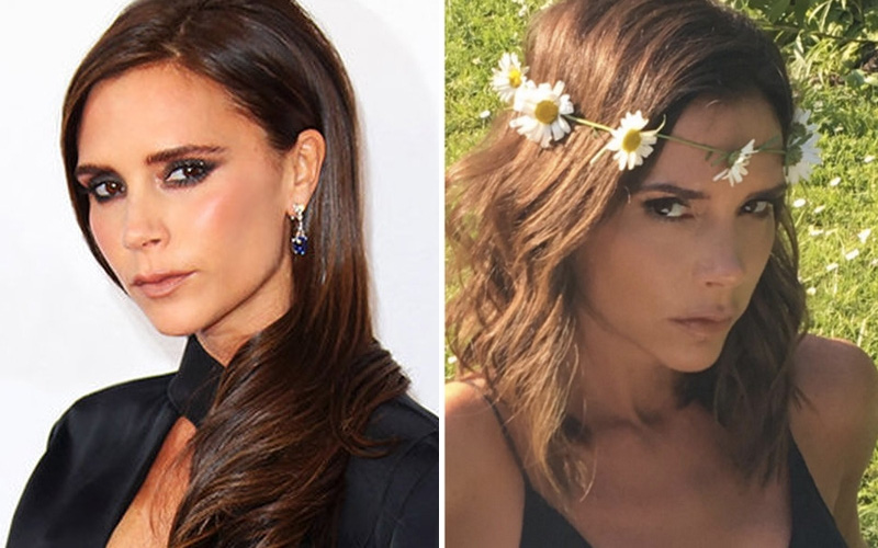 Victoria Beckham trẻ trung hơn sau khi &quot;xuống tóc&quot;