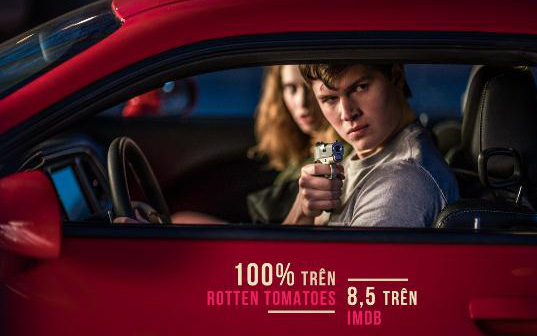 Giữa mùa phim bom tấn, tân binh &quot;baby driver&quot; khiến các ông lớn cũng phải dè chừng