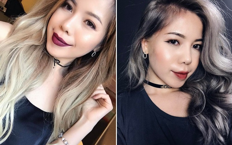 Changmakeup tạm biệt tóc bạch kim, chuyển sang màu nhuộm &quot;Bạch Cốt Tinh&quot; siêu nổi