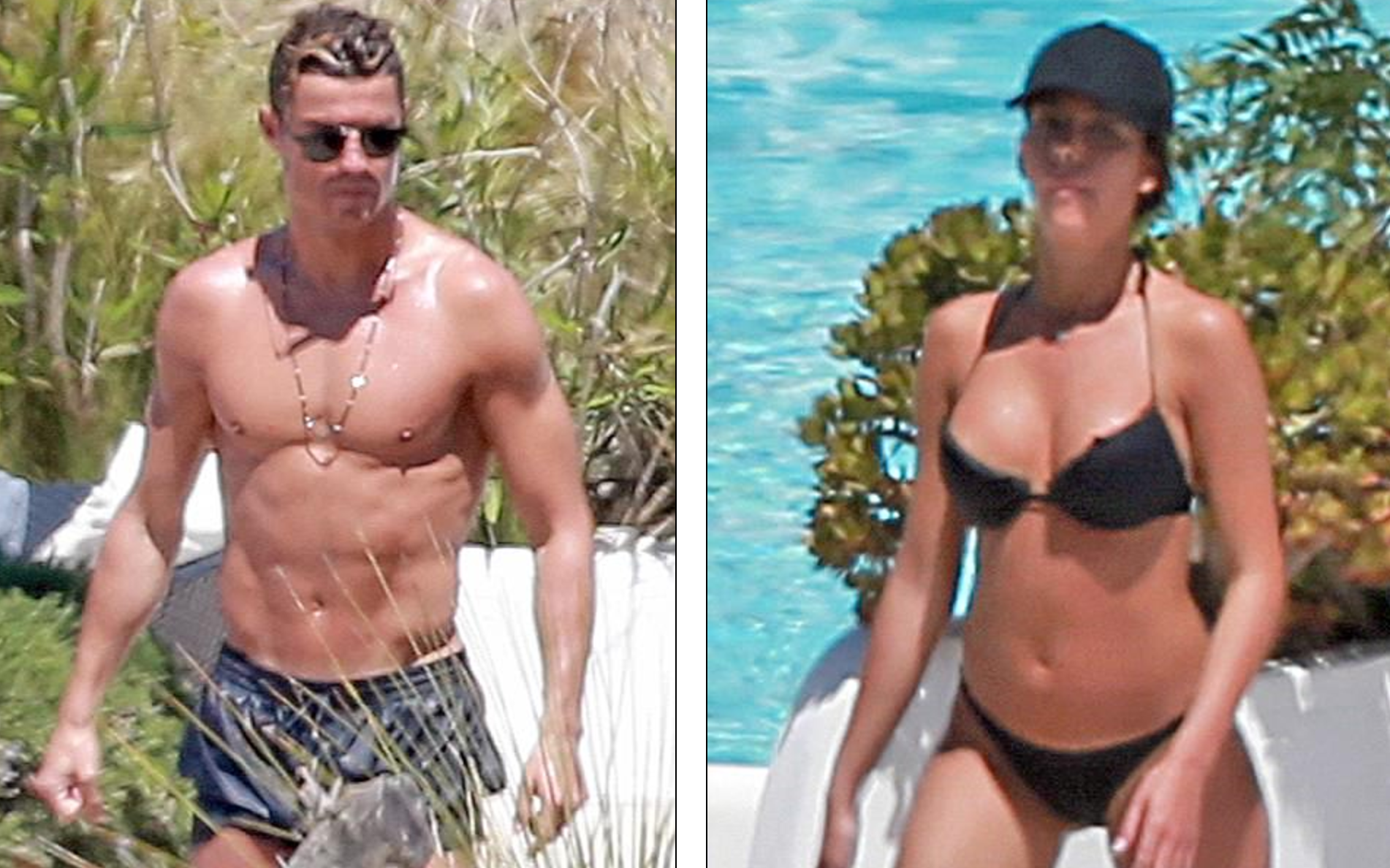 Georgina nóng bỏng với bikini cùng Ronaldo đến đảo thiên đường