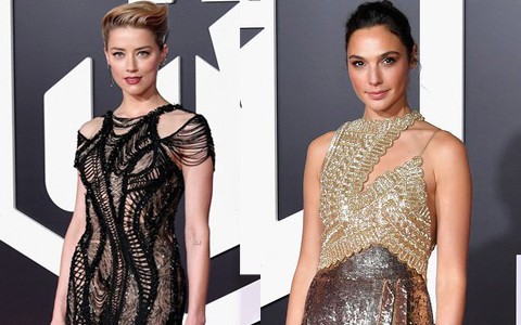 Dù lắm thị phi nhưng Amber Heard quả thật quá xinh đẹp, &quot;cân&quot; luôn cả Wonder Woman trên thảm đỏ