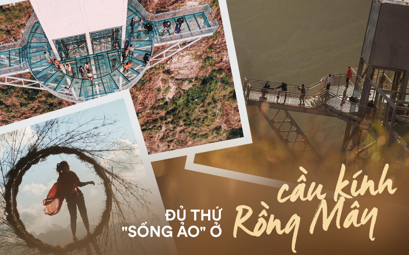 Không chỉ là "cảm giác mạnh", đến cầu kính Rồng Mây còn có rất nhiều góc "sống ảo" chụp ảnh mệt nghỉ