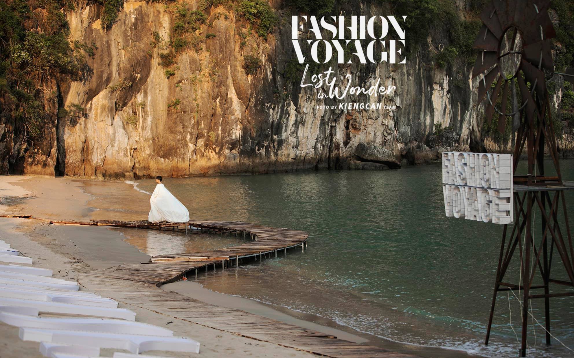 Trình diễn trên đảo hoang sơ, Fashion Voyage có những khoảnh khắc đẹp nín thở, tôn trọn vẹn vẻ đẹp kỳ quan của Vịnh Hạ Long