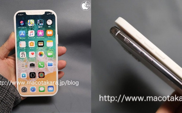 Lộ diện mô hình iPhone 12, thiết kế vuông chằn chặn như iPhone 4