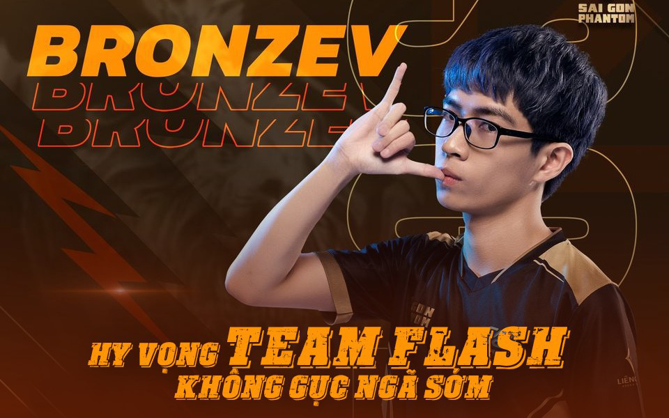 BronzeV lại &quot;gáy khét&quot;: &quot;Tôi muốn gặp Team Flash ở trận Chung kết, hy vọng họ sẽ không bị gục quá sớm&quot;