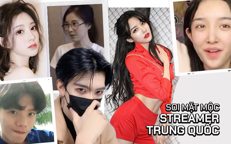Khi các streamer xứ Trung lộ mặt mộc: Kẻ khiến fan &quot;quay xe&quot;, người đẹp hơn cả lúc trang điểm