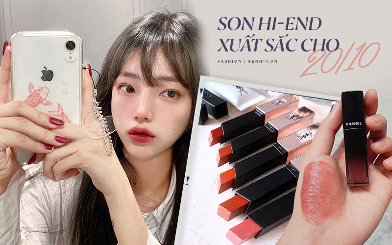 Chẳng cần đợi ai tặng quà, 20/10 chị em hãy tự thưởng cho mình 5 thỏi son hi-end xịn sò này là vui hoan hỉ