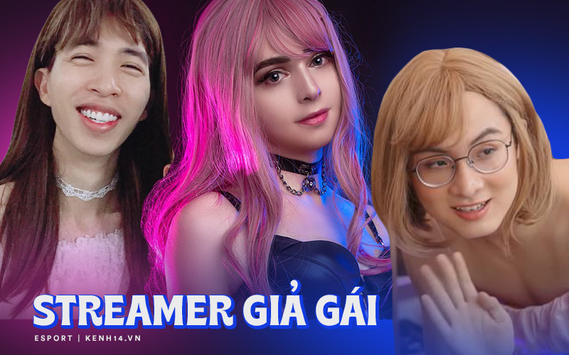 Ngắm những màn hóa thân phái nữ cực ảo diệu của các streamer đình đám