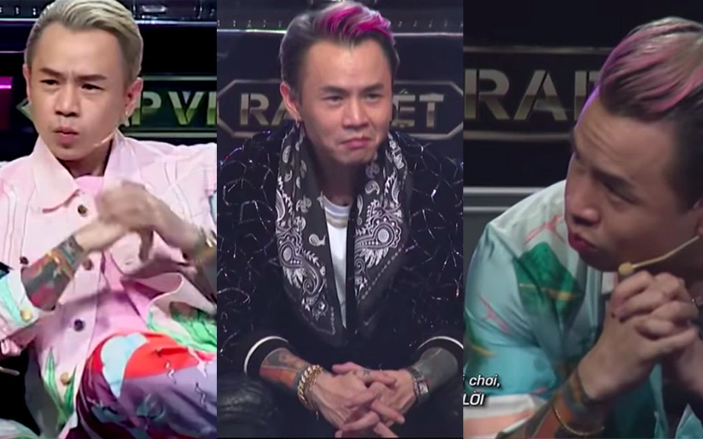 Suốt 3 vòng Rap Việt, biểu cảm của Binz khi xem GDucky biểu diễn rất đáng chú ý!