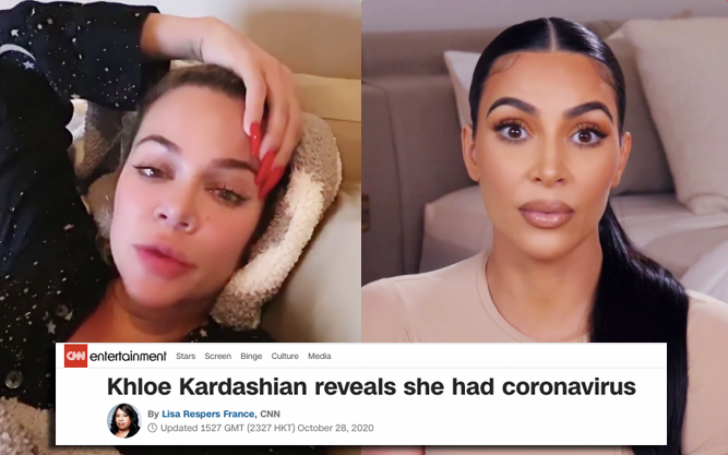 NÓNG: Khloe Kardashian xác nhận nhiễm COVID-19 giữa lúc Kim và gia đình bị chỉ trích vì tiệc tùng giữa mùa dịch