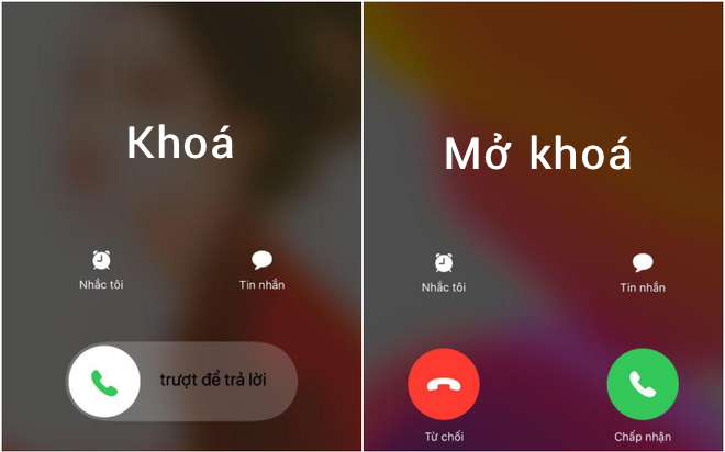 Tại sao lại có 2 màn hình khác nhau hiện lên mỗi khi iPhone có cuộc gọi?