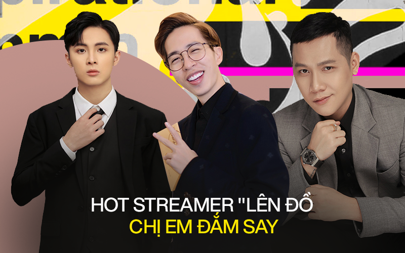 Khi các nam streamer đình đám &quot;suit up&quot;, thần thái ngút ngàn chẳng kém gì người mẫu, diễn viên