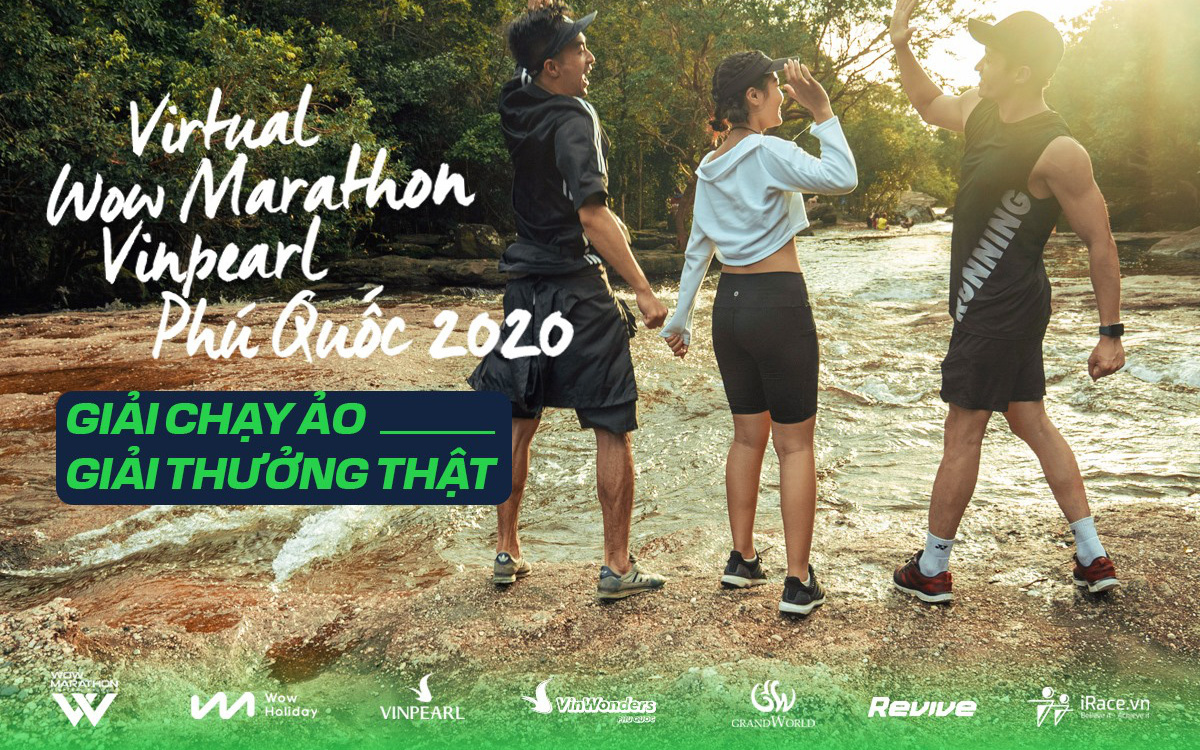 Virtual WOW Marathon Vinpearl Phú Quốc 2020: Cuộc đua ảo - cán đích thật - giải thưởng khủng!