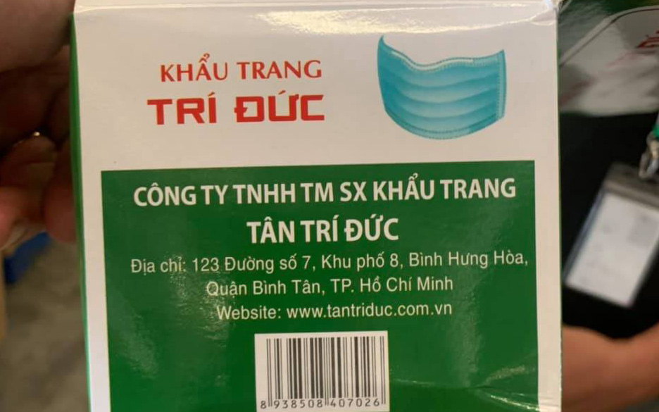 Phát hiện hơn 15.000 khẩu trang nghi sản xuất "lậu" chuẩn bị xuất ngoại