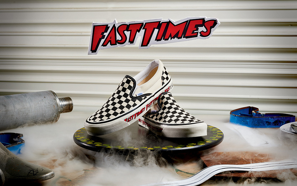 Vans x Fast Times nhắc lại màn debut kinh điển của đôi Slip-on Checkerboard những năm 80