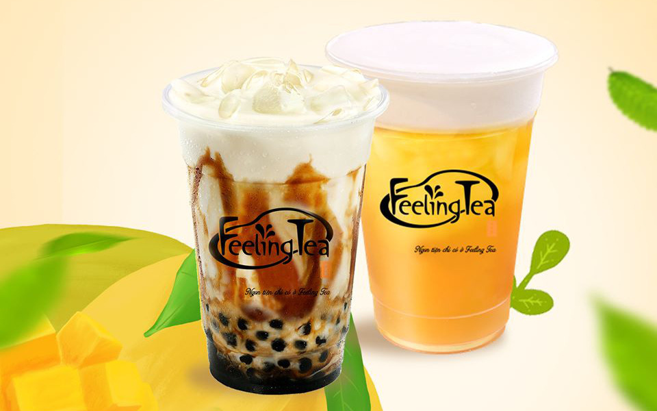 Yên tâm thưởng thức trà sữa Feeling Tea mùa dịch