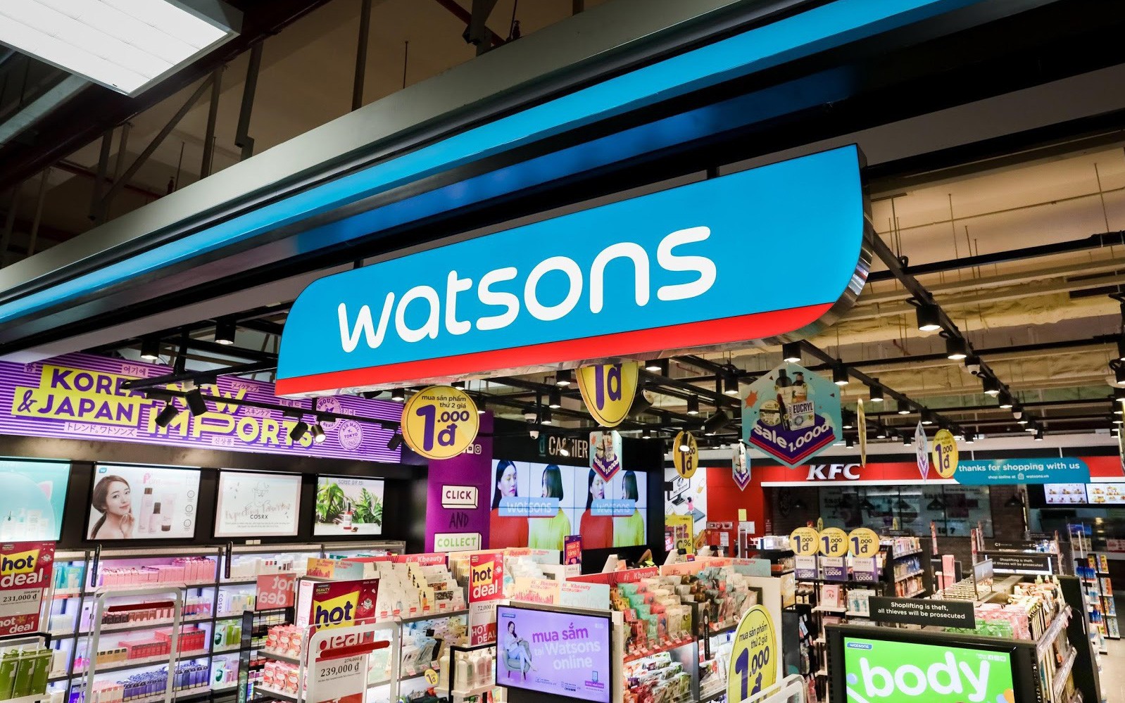 Watsons tung deal khủng chào đón cửa hàng thứ 2 tại Emart Gò Vấp