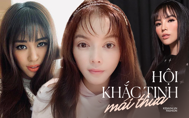 Vbiz có một hội các người đẹp &quot;khắc tinh&quot; của mái thưa: Đu trend cắt mái rồi bị &quot;hack&quot; mất vài phần nhan sắc