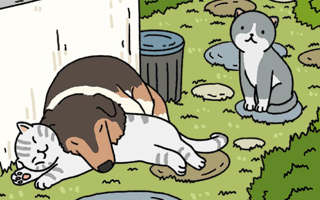 Không chỉ chảnh chọe thôi đâu, các chú mèo trong Adorable Home cũng có một cuộc tình lâm li bi đát không kém gì phim Hàn