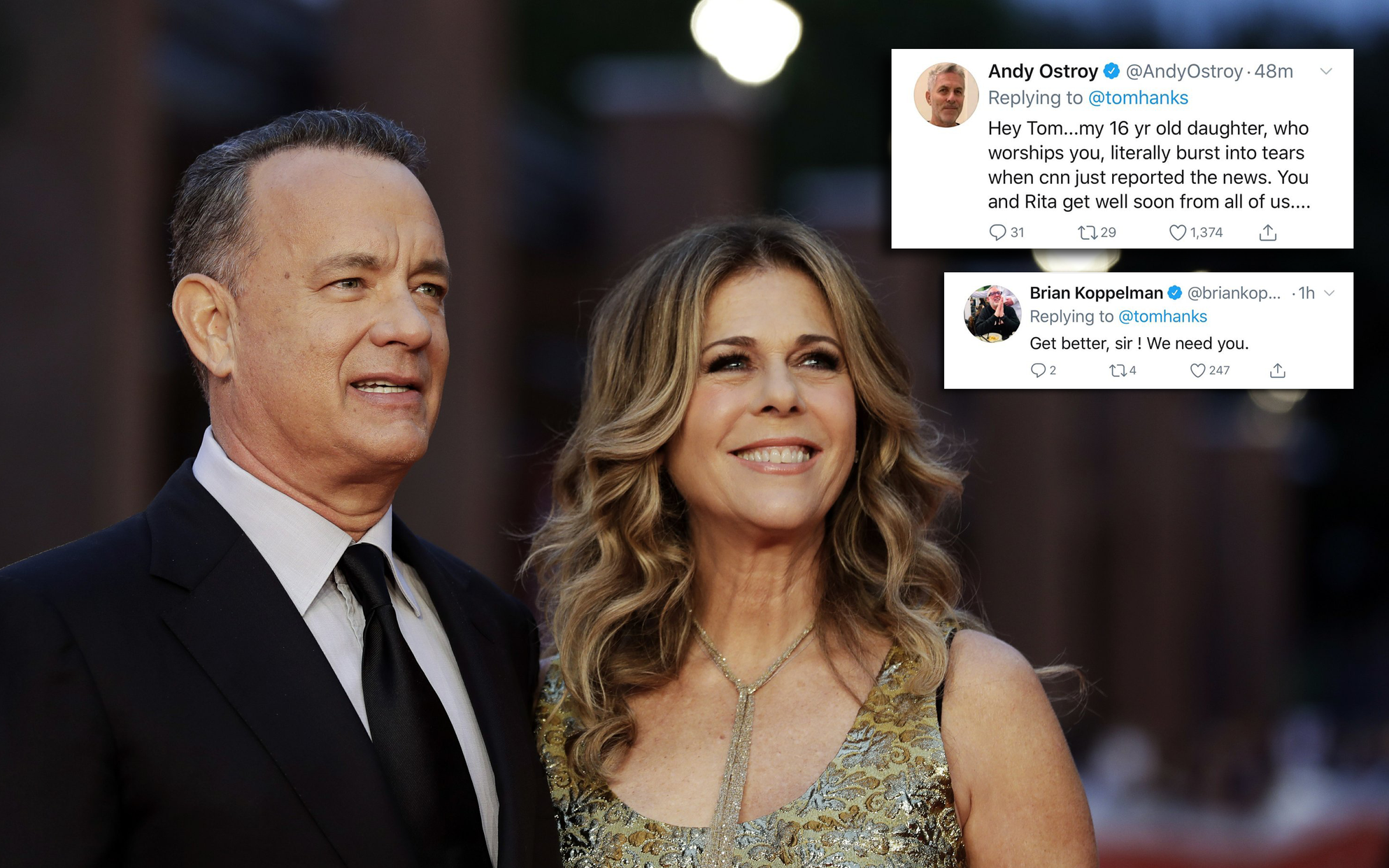 Dàn sao Hollywood nghẹn ngào, đồng loạt gửi lời động viên Tom Hanks sau tin Covid-19: &quot;Tôi đã bật khóc khi biết chuyện&quot;
