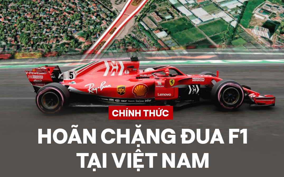 Chặng đua F1 Việt Nam chính thức bị hoãn vì Covid-19