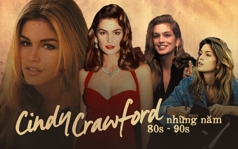 Netizen điếng người vì cựu siêu mẫu Cindy Crawford thời trẻ: Visual đỉnh, thần thái đỉnh và style thì trên cả đỉnh