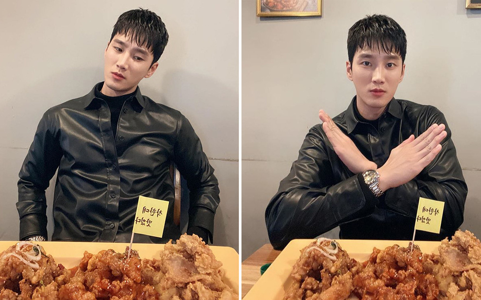 Ahn Bo Hyun (Tầng lớp Itaewon) biểu cảm cực dễ thương khi nói rằng không thích ăn thịt gà