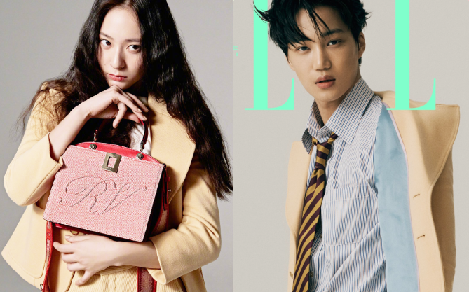 Cặp tình cũ Kai (EXO) và Krystal f(x) lên bìa tạp chí tháng 3, ai dè dân tình soi ra chi tiết trùng hợp đến đáng nghi