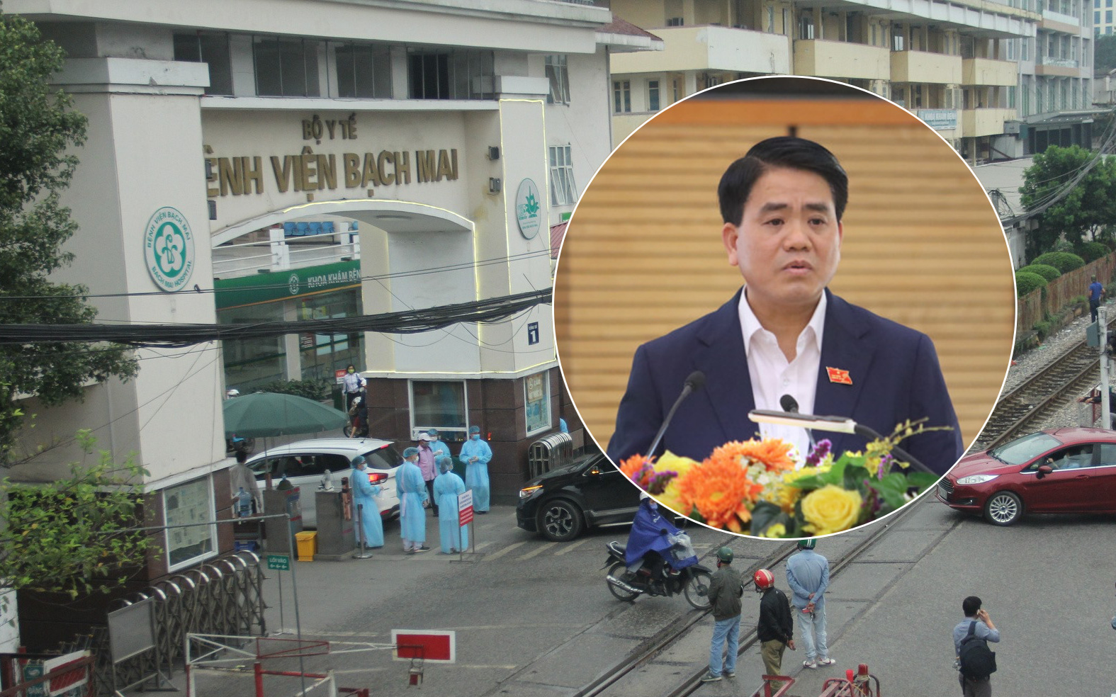 Chủ tịch Hà Nội: Ổ dịch Bệnh viện Bạch Mai rất phức tạp