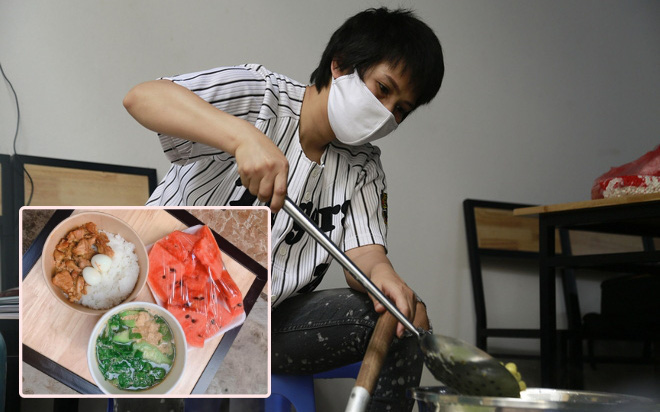 Chủ quán ăn ở Hà Nội nấu hàng trăm suất cơm, chè miễn phí cho những y bác sỹ đang gồng mình chống dịch Covid-19 tại BV bệnh Nhiệt đới TW