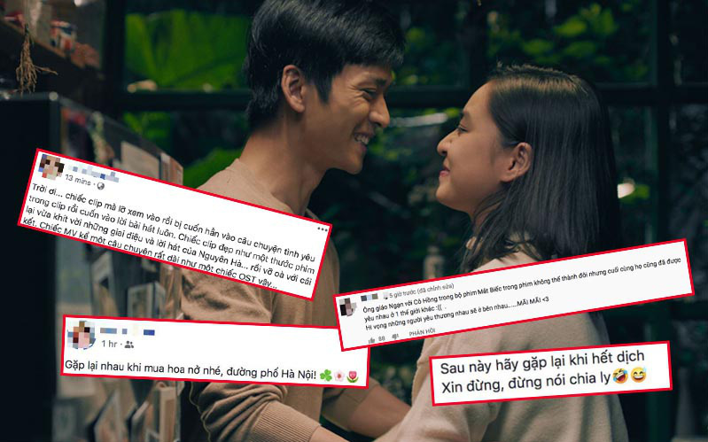 Fan Mắt Biếc &quot;mừng rơn&quot; khi Ngạn và Hồng có kết đẹp trong MV của Nguyên Hà nhưng chuyện tình mùa dịch mới được nhắc tới nhiều nhất!
