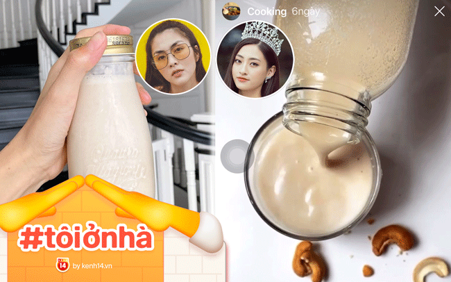Ở nhà tránh dịch, bạn có thể học làm 2 loại sữa hạt giúp đẹp dáng đẹp da của Tăng Thanh Hà và Lương Thùy Linh