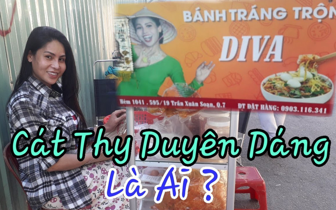 “Diva bánh tráng trộn” Cát Thy đang gây bão YouTube: Tạm dừng hát lô tô để buôn bán kiếm sống, lối nói chuyện “mặn chát” hút fan ầm ầm