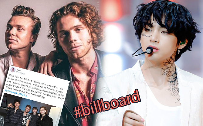 Cùng bị Billboard &quot;chơi xấu&quot;, cách truyền thông Mỹ đối xử khác biệt với BTS và nhóm nhạc Úc 5SOS mới gây phẫn nộ