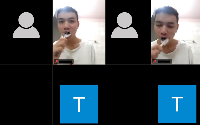 Ngủ quên giờ học online, nam sinh vừa đánh răng vừa nghe giảng khiến cộng đồng mạng cười ra nước mắt