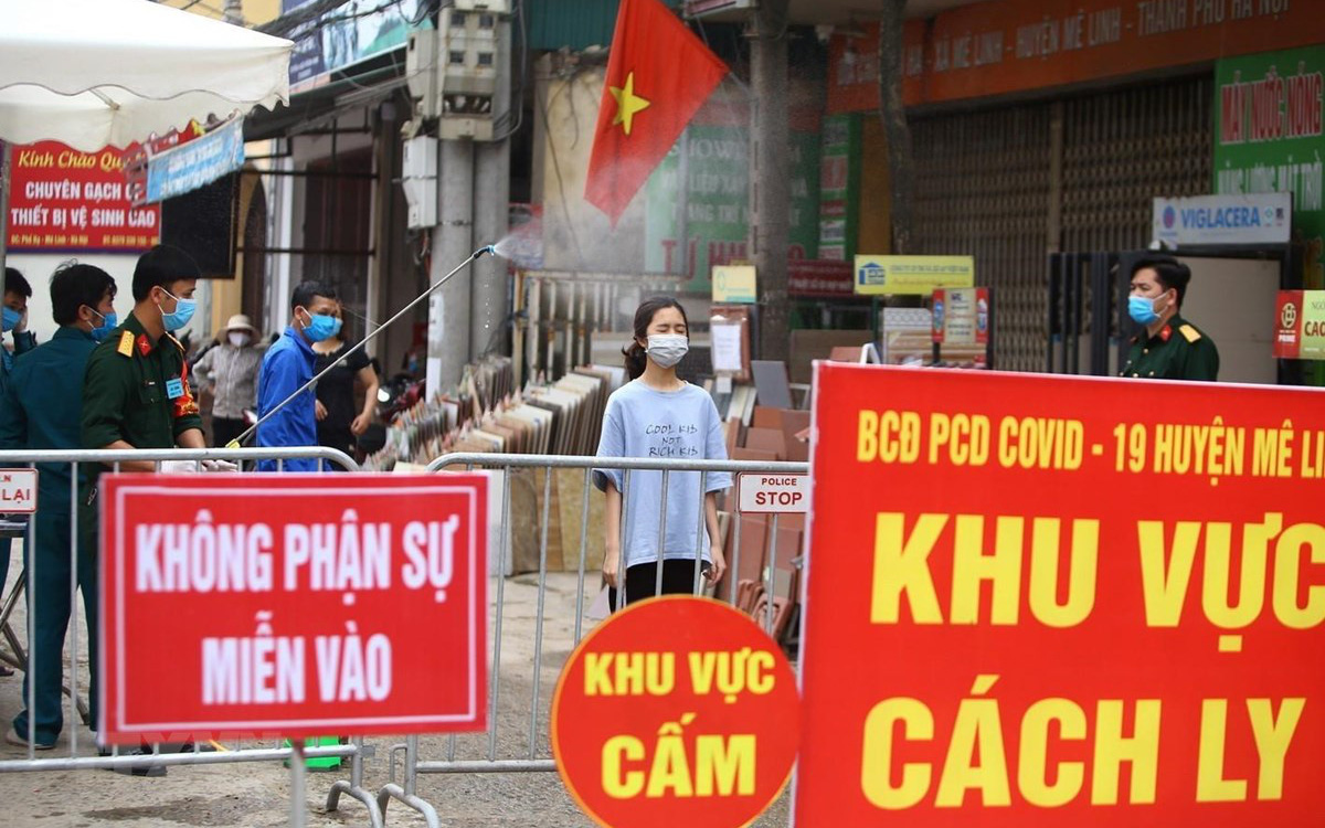 Thêm 3 ca mắc COVID-19, trong đó có 2 ca trú tại &quot;ổ dịch&quot; Hạ Lôi được phát hiện qua sàng lọc và lấy mẫu xét nghiệm