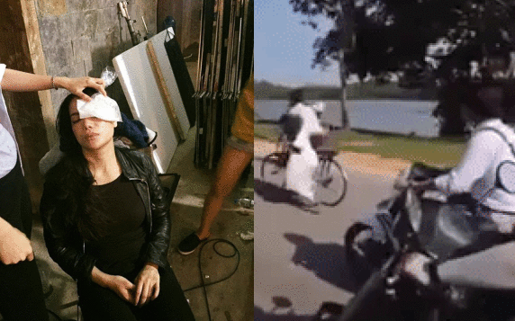 Sao Việt đau đớn do tai nạn hi hữu ở hậu trường: Trúc Anh bị xe lôi xềnh xệch, Lý Hải - Trương Ngọc Ánh đổ máu vì vai diễn