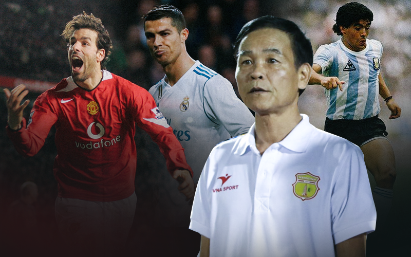 Bóng đá Việt Nam từng có tiền đạo &quot;khôn bóng&quot; như Van Nistelrooy, bật nhảy hệt Ronaldo và được mến mộ chẳng kém Maradona