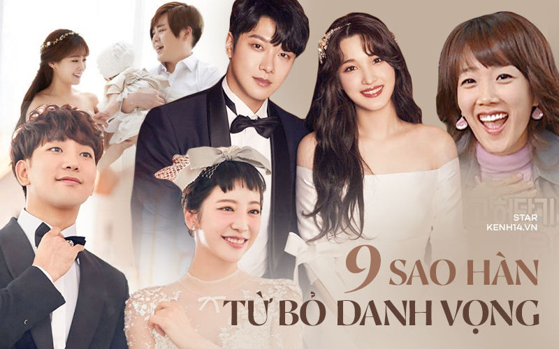 9 sao Hàn từ bỏ danh vọng: Sao nữ &quot;Gia đình là số 1&quot; lấy Hàn kiều, idol ngực khủng thành mẹ 3 con, có người phải đi bán vé